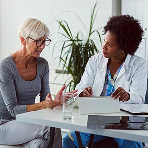 Women diagnosed with breast cancer should discuss best treatment options with their doctor.